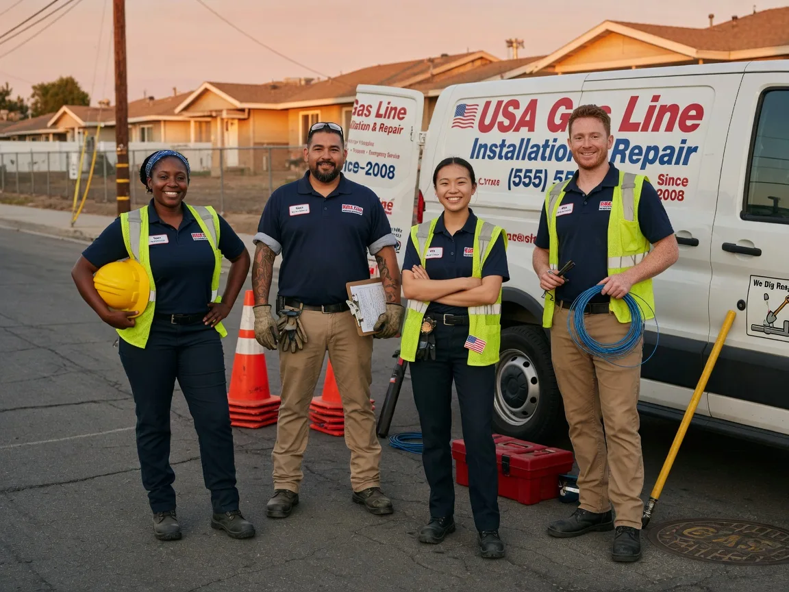 Gas Line Installation company in Bowbells, ND